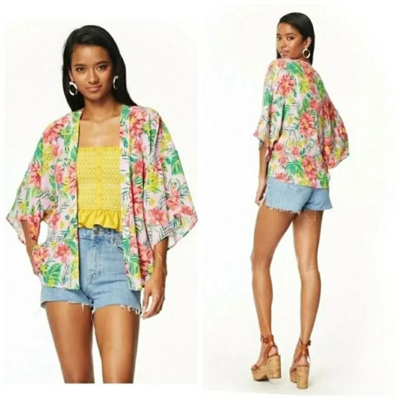 LOST+WANDER Mai Tai Kimono Jacket - Picture 1 of 7
